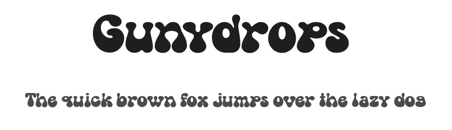 Gunydrops