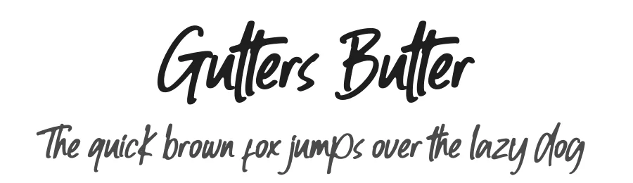 Gutters Butter