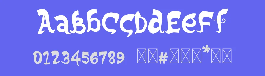 Gwittle Cute by fhammadiq std — Decorative Font — thumbnail 3