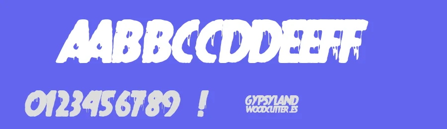 Gypsyland by Woodcutter — Decorative Font — thumbnail 3
