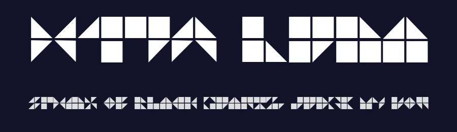 H19A Luna by Ryo Higashi — Display Font — thumbnail 2