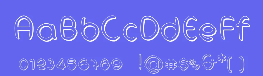 H2O Shadow by deFharo — Decorative Font — thumbnail 3