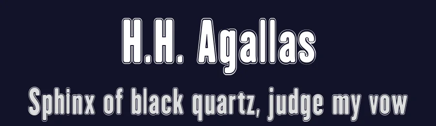 H.H. Agallas by deFharo — Decorative Font — thumbnail 2