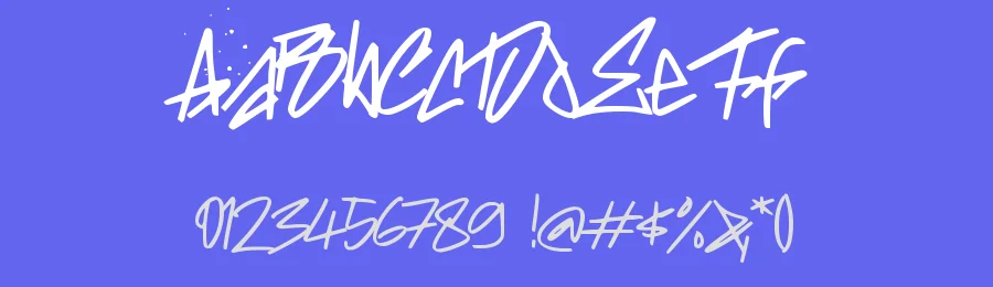 h Hardtagz by wepfont.com — Script Handwritten Font — thumbnail 3