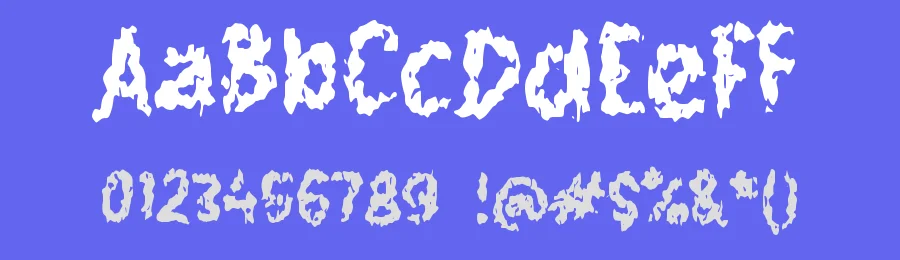 h Hidrasi by wepfont.com — Decorative Font — thumbnail 3