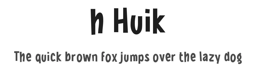 h Huik
