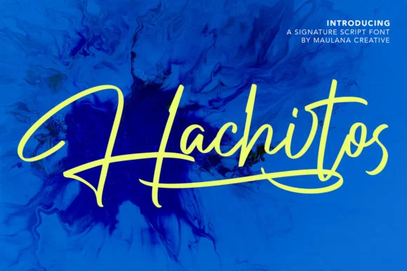 Hachitos Font by Maulana Creative — Script Handwritten Font