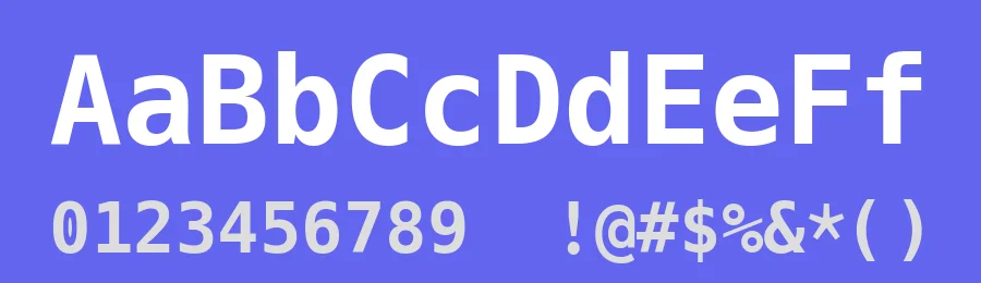 Hack by Chris Simpkins — Sans Serif Font — thumbnail 3