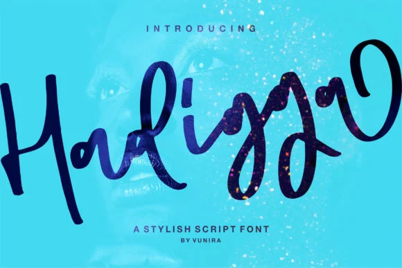 Hadigga Font by Vunira — Script Handwritten Font