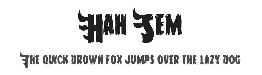 Hah Sem by Arendx Studio — Decorative Font