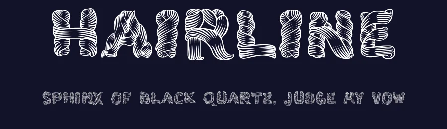 Hairline by ThorType — Decorative Font — thumbnail 2