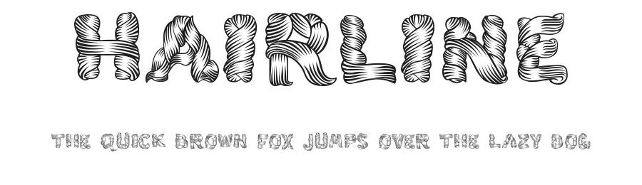 Hairline by ThorType — Decorative Font
