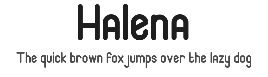 Halena by Alif Ryan Zulfikar — Sans Serif Font