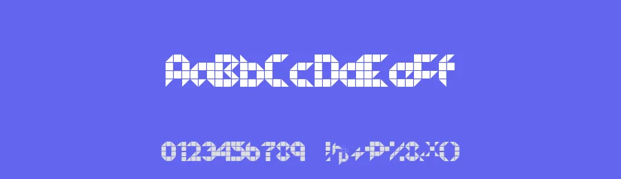 Half Project Logo by Jeff Javier — Display Font — thumbnail 3