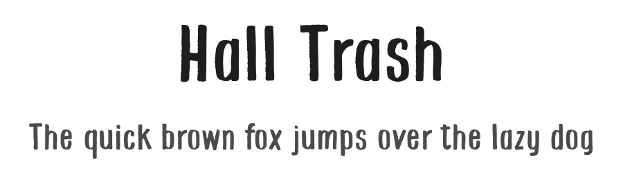 Hall Trash