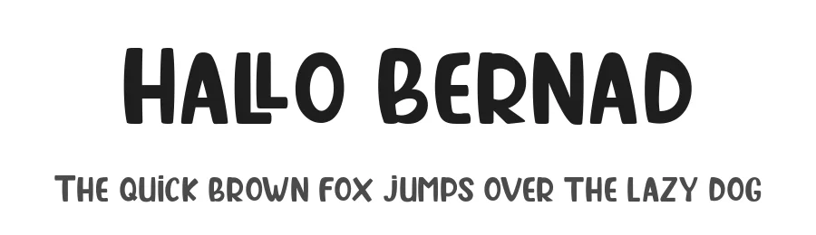 Hallo Bernad