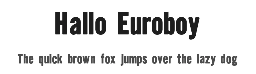 Hallo Euroboy