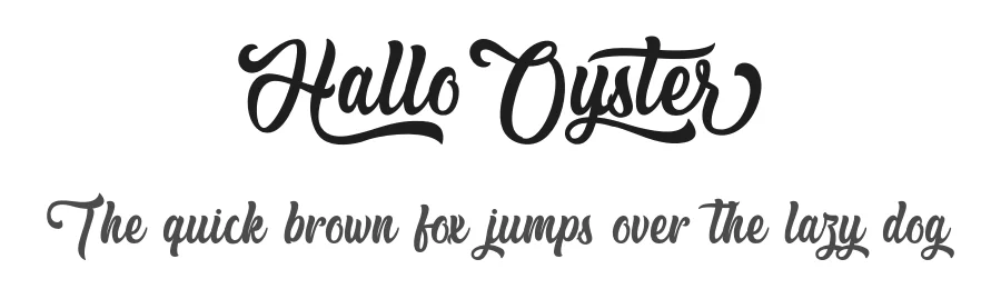 Hallo Oyster