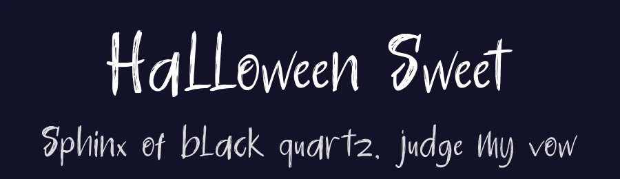 Halloween Sweet by Murebek Type — Script Handwritten Font — thumbnail 2