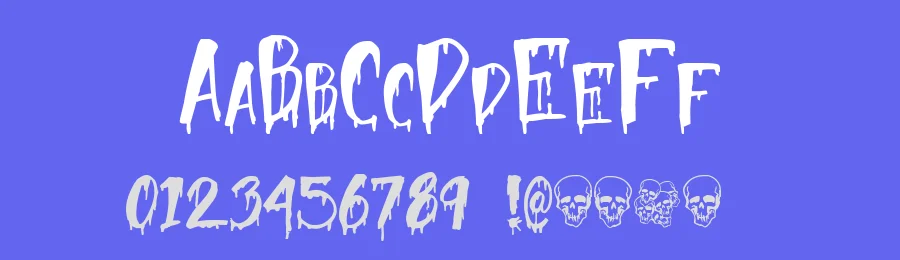 Halloween Too by Phelan Riessen — Decorative Font — thumbnail 3