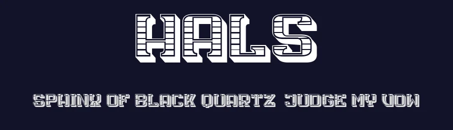 Hals by Vladimir Nikolic — Decorative Font — thumbnail 2