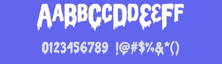 Haluween by Nur Miftah — Decorative Font — thumbnail 3