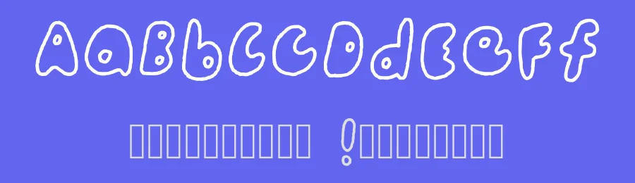 Ham Is Cute by Ham Ham — Decorative Font — thumbnail 3