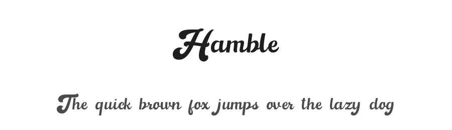Hamble by YonType Studio — Decorative Font