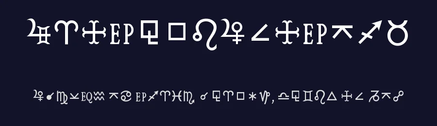 HamburgSymbols — Dingbats Font — thumbnail 2