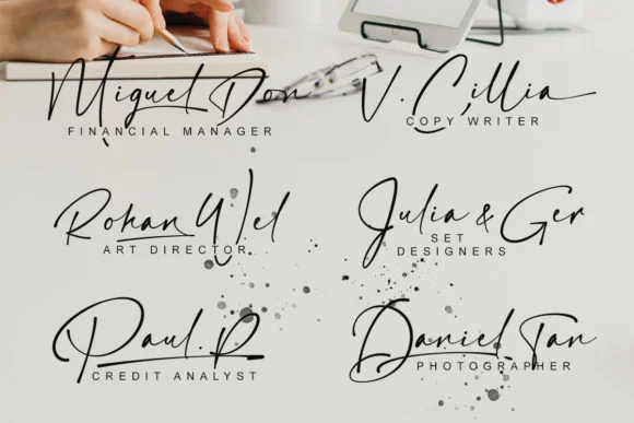 Hamiltone Signature Font by lemonthe — Script Handwritten Font — thumbnail 5