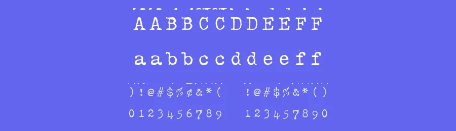 Hammer Keys by Matt Lyon — Decorative Font — thumbnail 3