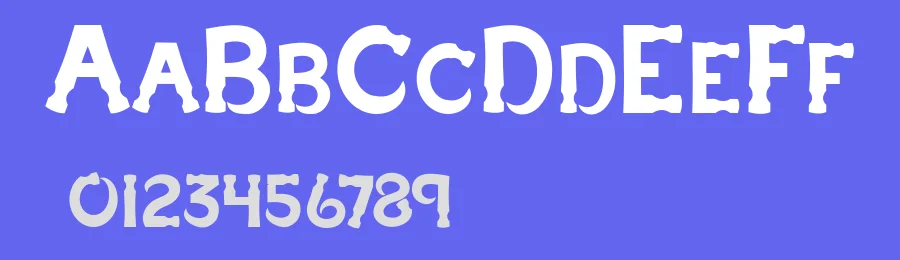 Hammer Head by Kimmy Kirkwood — Decorative Font — thumbnail 3