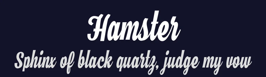 Hamster by Artimasa Studio — Script Handwritten Font — thumbnail 2
