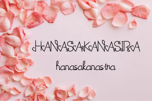 Hanasakanasira Font by Designvector10 β Script Handwritten Font
