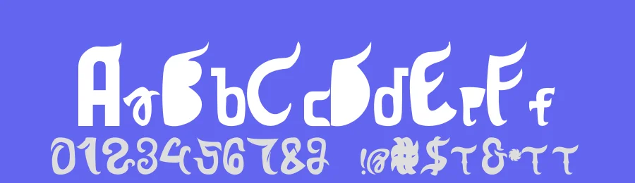 Hanatasya Sans by Muhammad Rizky  Ariesto — Decorative Font — thumbnail 3