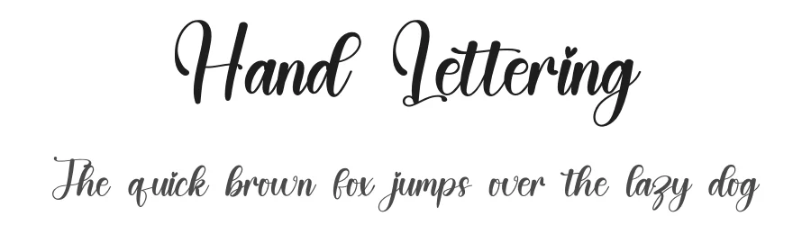 Hand Lettering