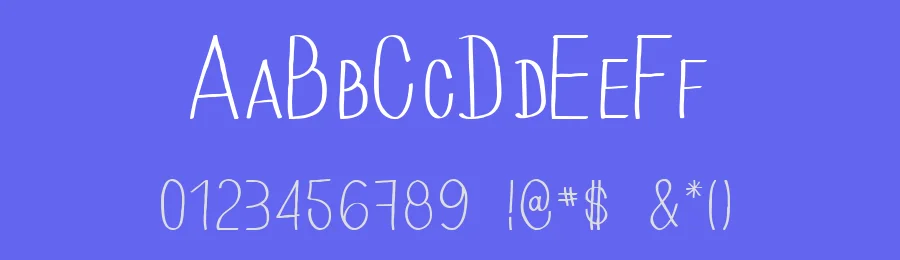 Hand Of Cre by Fred Cre — Script Handwritten Font — thumbnail 3