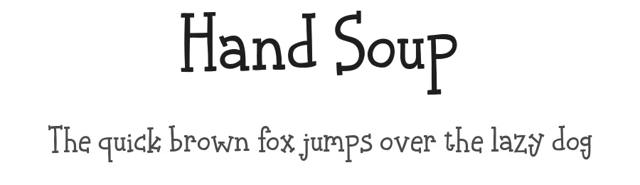 Hand Soup