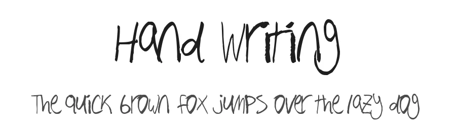 Hand Writing