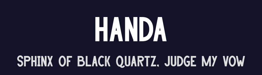 Handa by Attype Studio — Sans Serif Font — thumbnail 2