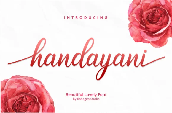 Handayani Font by Rahagita Studio — Wedding Font
