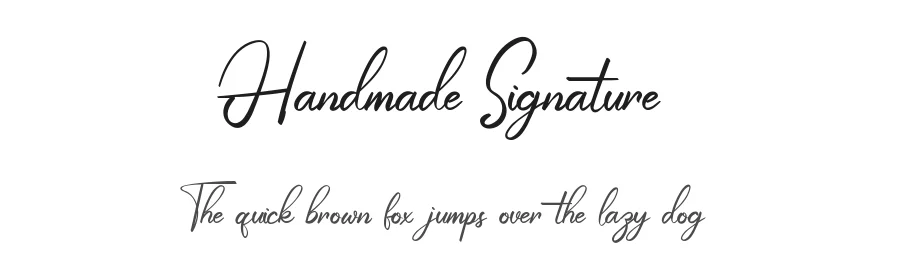 Handmade Signature