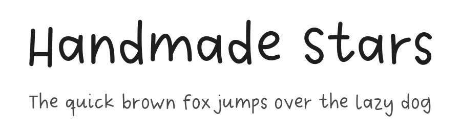 Handmade Stars