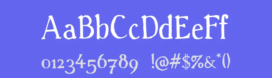 Handserif by Gerhard Großmann — Decorative Font — thumbnail 3
