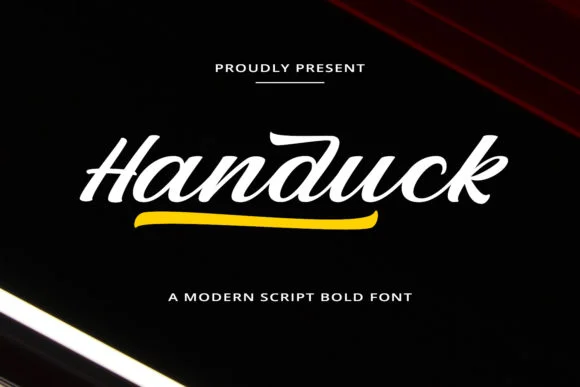 Handuck Font by Mytype Studio — Script Handwritten Font