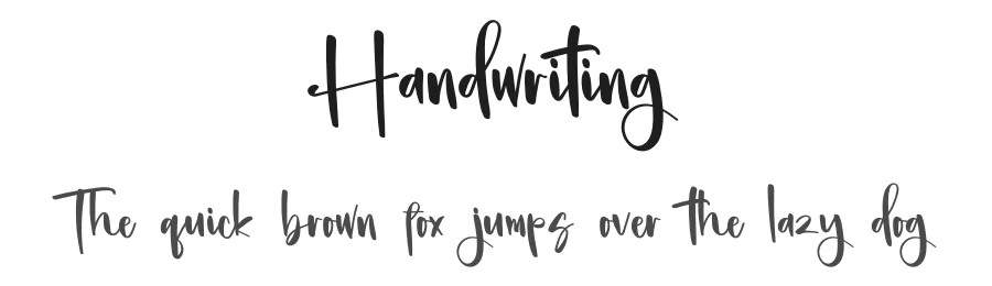Handwriting