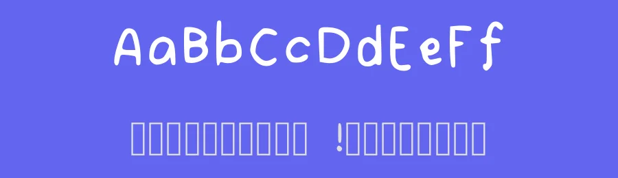 Handwriting by athy!! — Script Handwritten Font — thumbnail 3