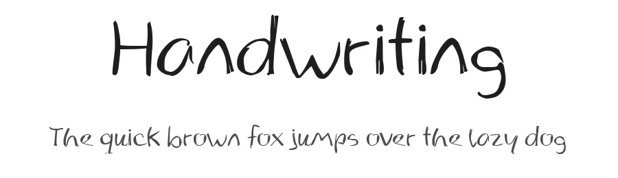 Handwriting