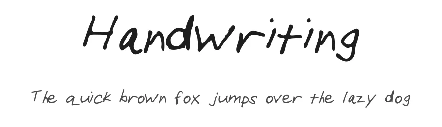 Handwriting