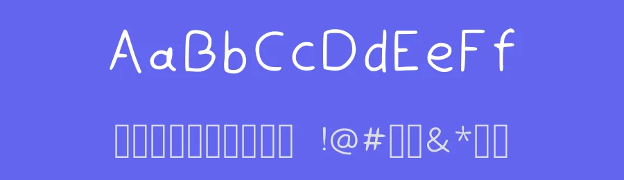 Handwriting Uwu by Monica AndArtie — Script Handwritten Font — thumbnail 3